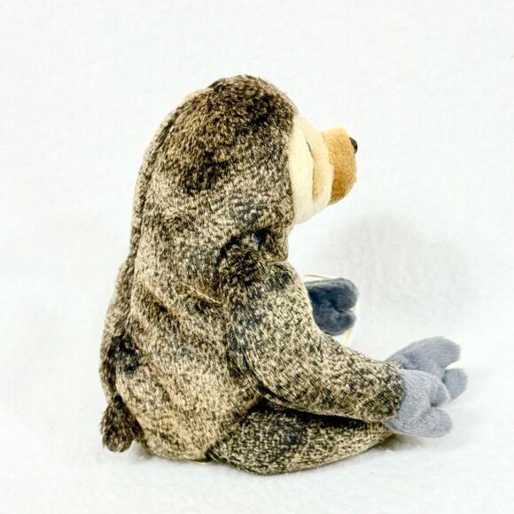 Ty Beanie Babies Slowpoke Sloth Plush Toy w/All Tags and Heart Protector (1999) - Picture 2 of 9